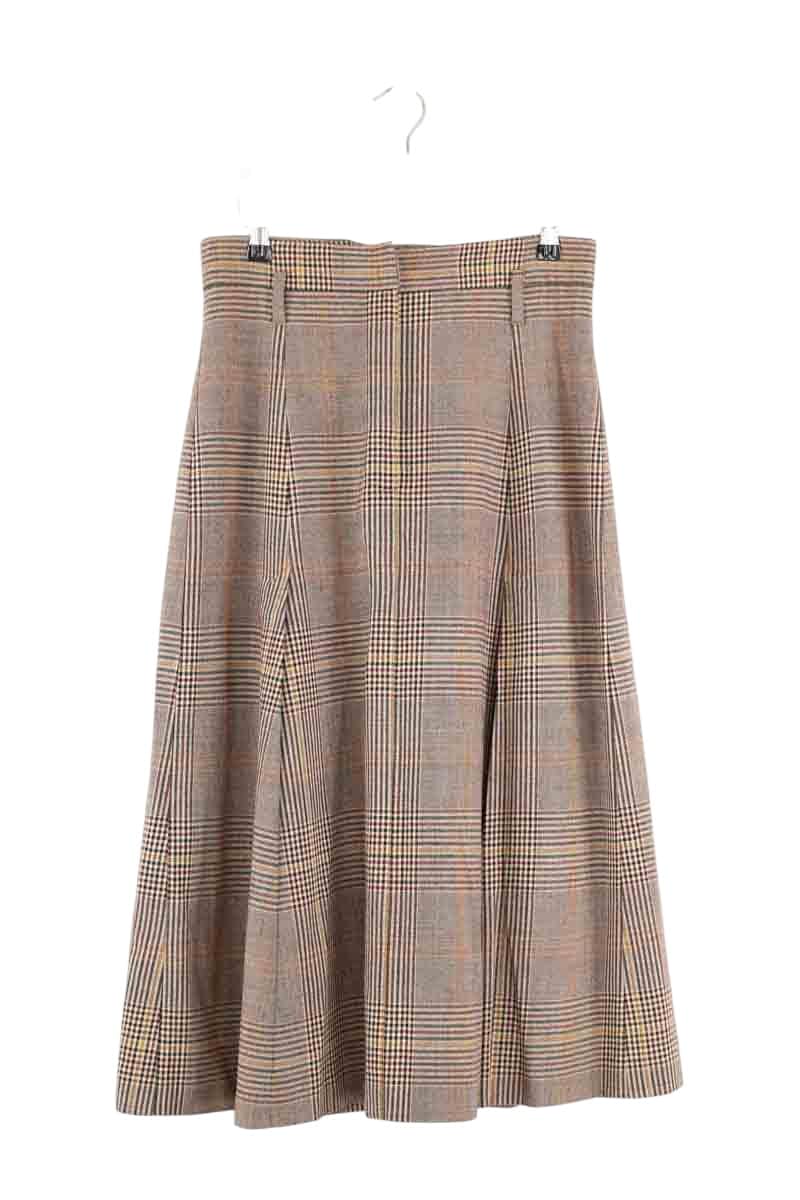Jupe Sportmax Marron en Viscose, taille L - Seconde Main