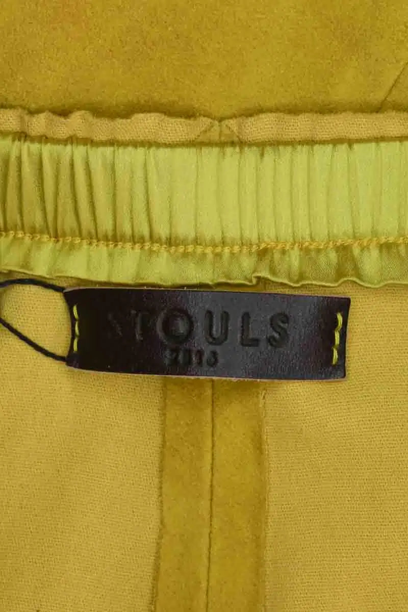 Jupe Stouls Jaune en Cuir