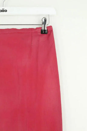 Jupe Stouls Rose en Cuir