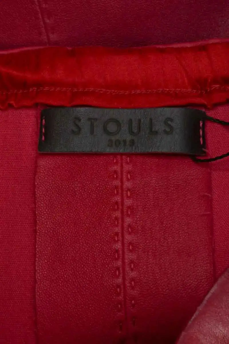 Jupe Stouls Rose en Cuir