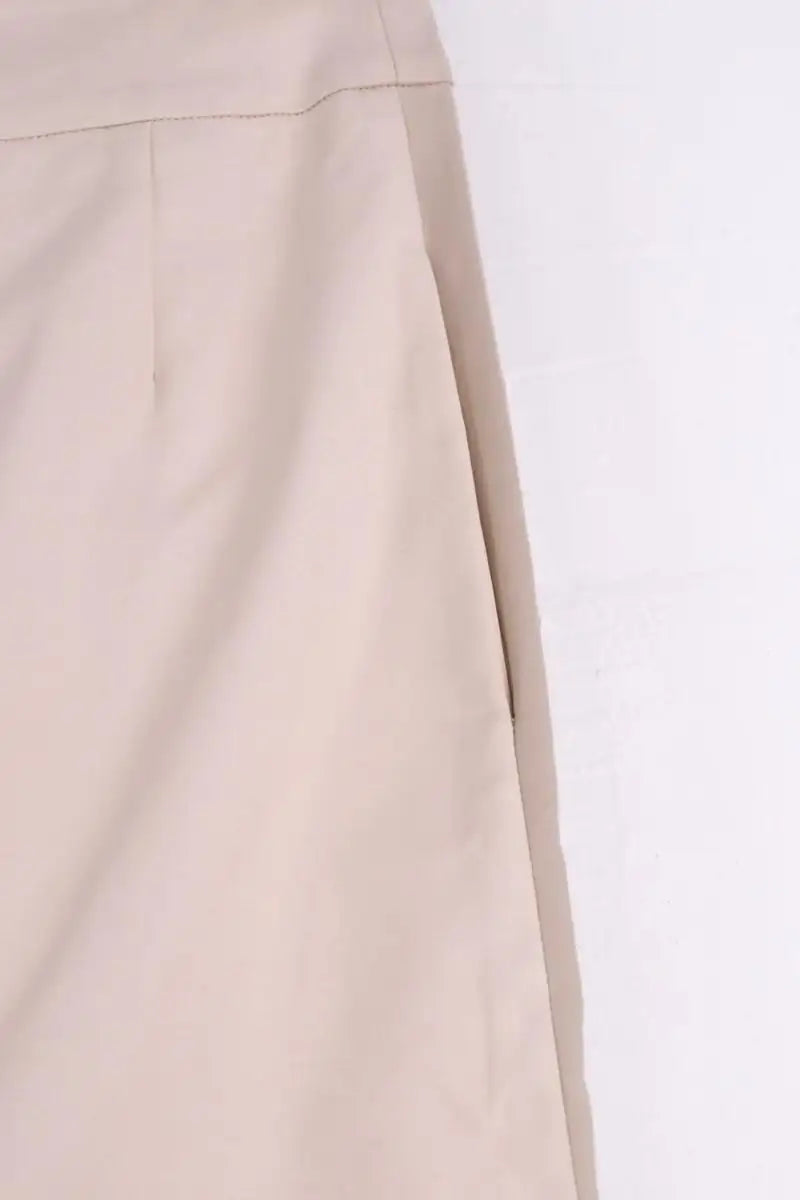 Jupe Tara Jarmon Beige en Coton
