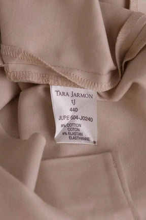 Jupe Tara Jarmon Beige en Coton