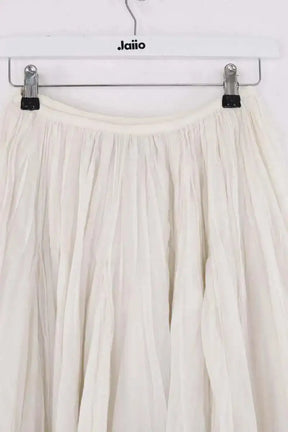 Jupe Tara Jarmon Blanc en Coton