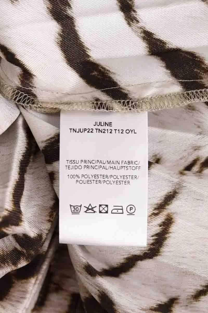 Jupe Tara Jarmon Blanc en Synthétique