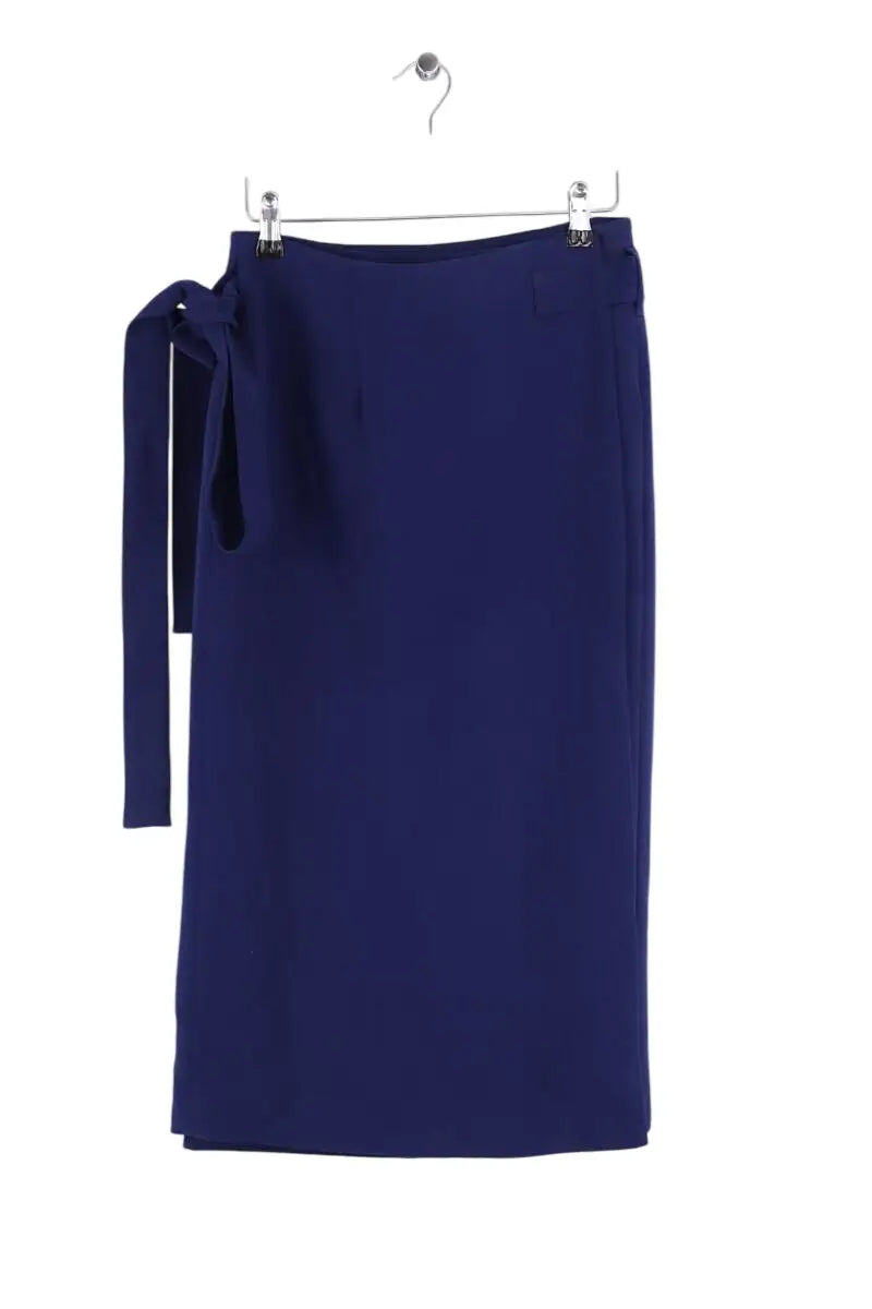 Jupe Tara Jarmon Bleu en Synthétique, taille M - Seconde Main