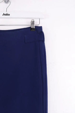 Jupe Tara Jarmon Bleu en Synthétique