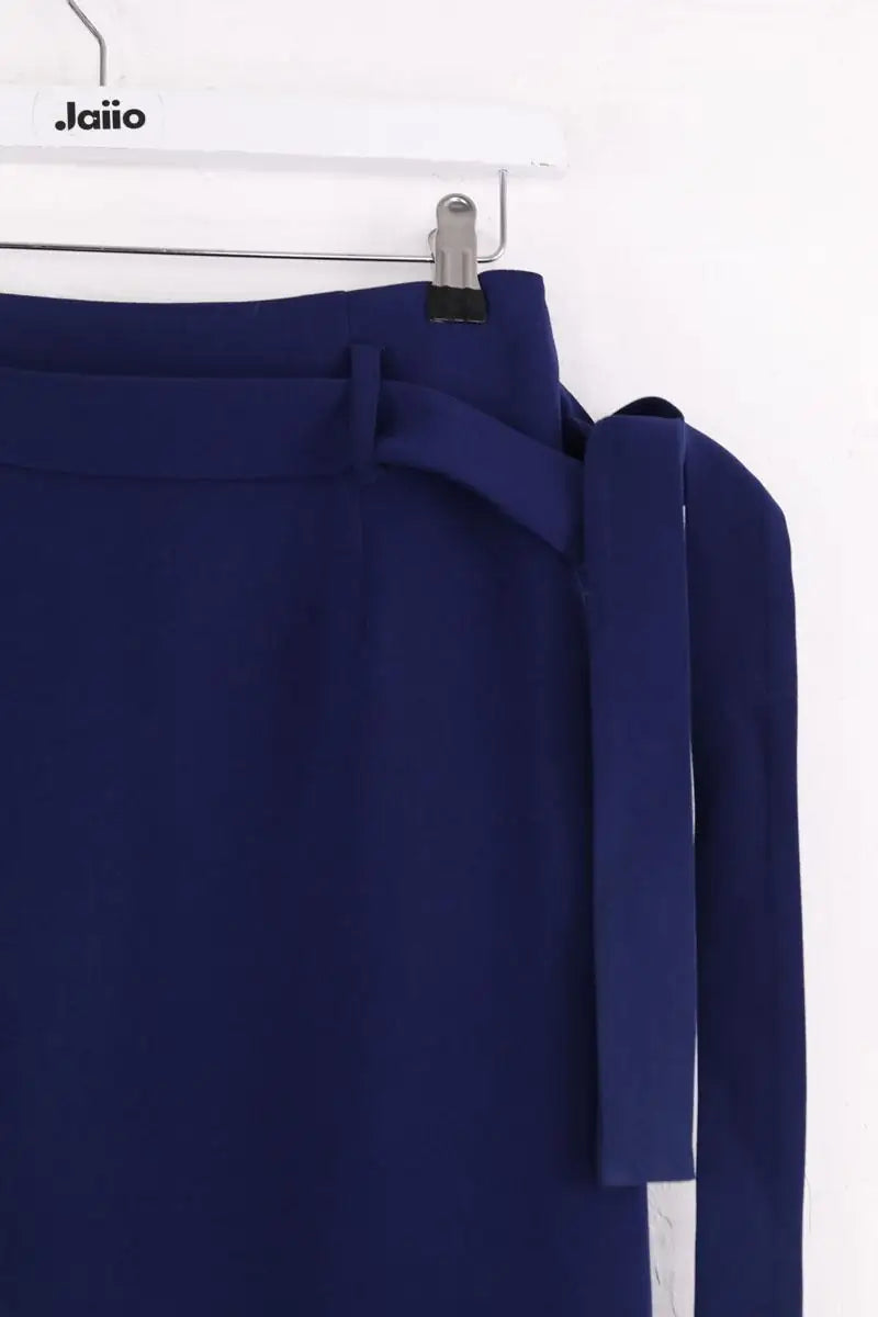 Jupe Tara Jarmon Bleu en Synthétique