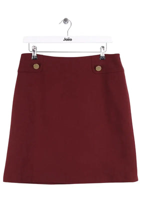 Jupe Tara Jarmon Bordeaux en Laine, taille L - Seconde Main