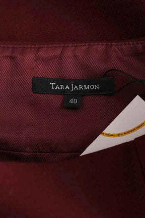 Jupe Tara Jarmon Bordeaux en Laine