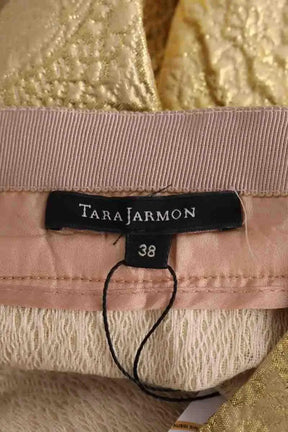 Jupe Tara Jarmon Doré en Coton
