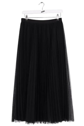 Jupe Tara Jarmon Noir en Synthétique, taille L - Seconde Main