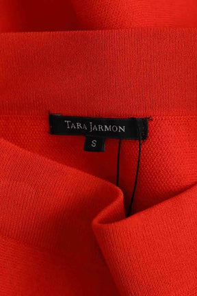 Jupe Tara Jarmon Orange en Synthétique