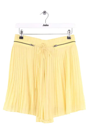 Jupe The Kooples Jaune en Synthétique, taille M - Seconde Main