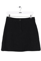 Jupe The Kooples Noir en Coton, taille M - Seconde Main