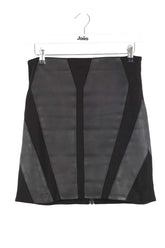 Jupe The Kooples Noir en Cuir, taille M - Seconde Main