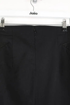 Jupe The Kooples Noir en Laine