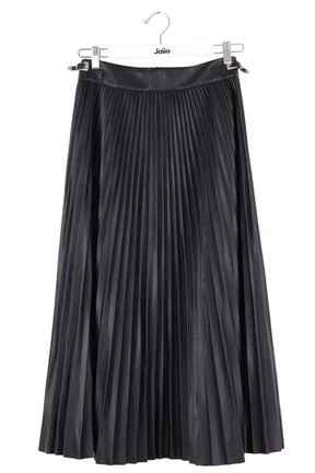 Jupe The Kooples Noir en Synthétique, taille S - Seconde Main