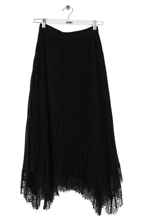Jupe The Kooples Noir en Synthétique, taille S - Seconde Main