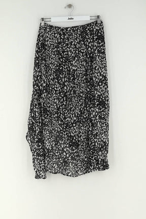 Jupe The Kooples Noir en Viscose