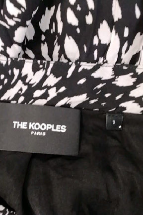 Jupe The Kooples Noir en Viscose