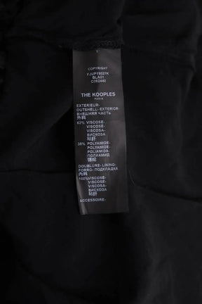 Jupe The Kooples Noir en Viscose