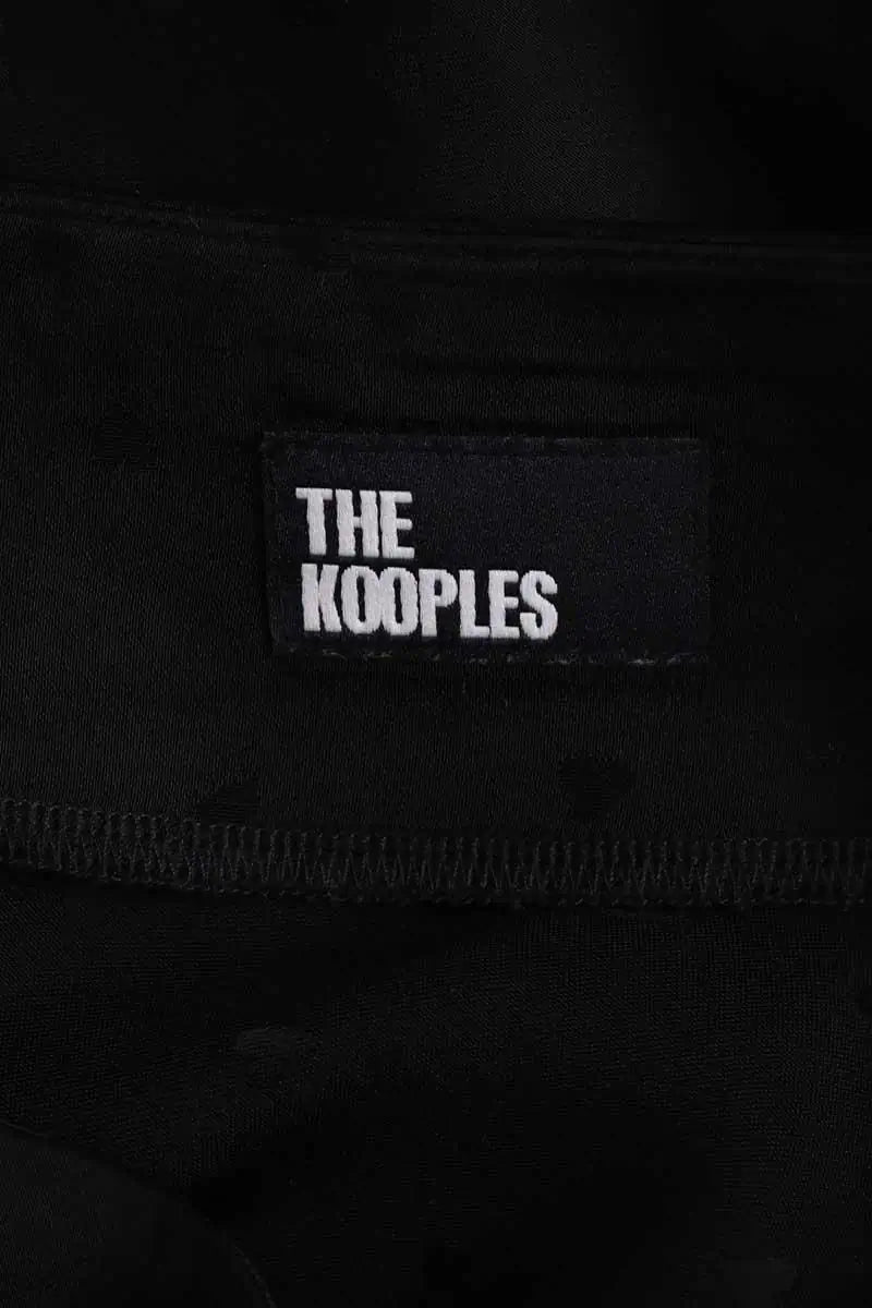 Jupe The Kooples Noir en Viscose