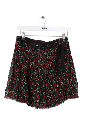 Jupe The Kooples Rouge en Viscose, taille M - Seconde Main