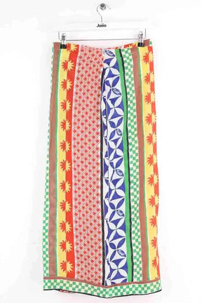 Jupe Tresse Multicolore en Lin