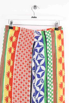 Jupe Tresse Multicolore en Lin