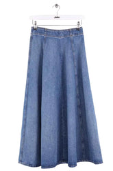 Jupe Ulla Johnson Bleu en Coton, taille XS - Seconde Main
