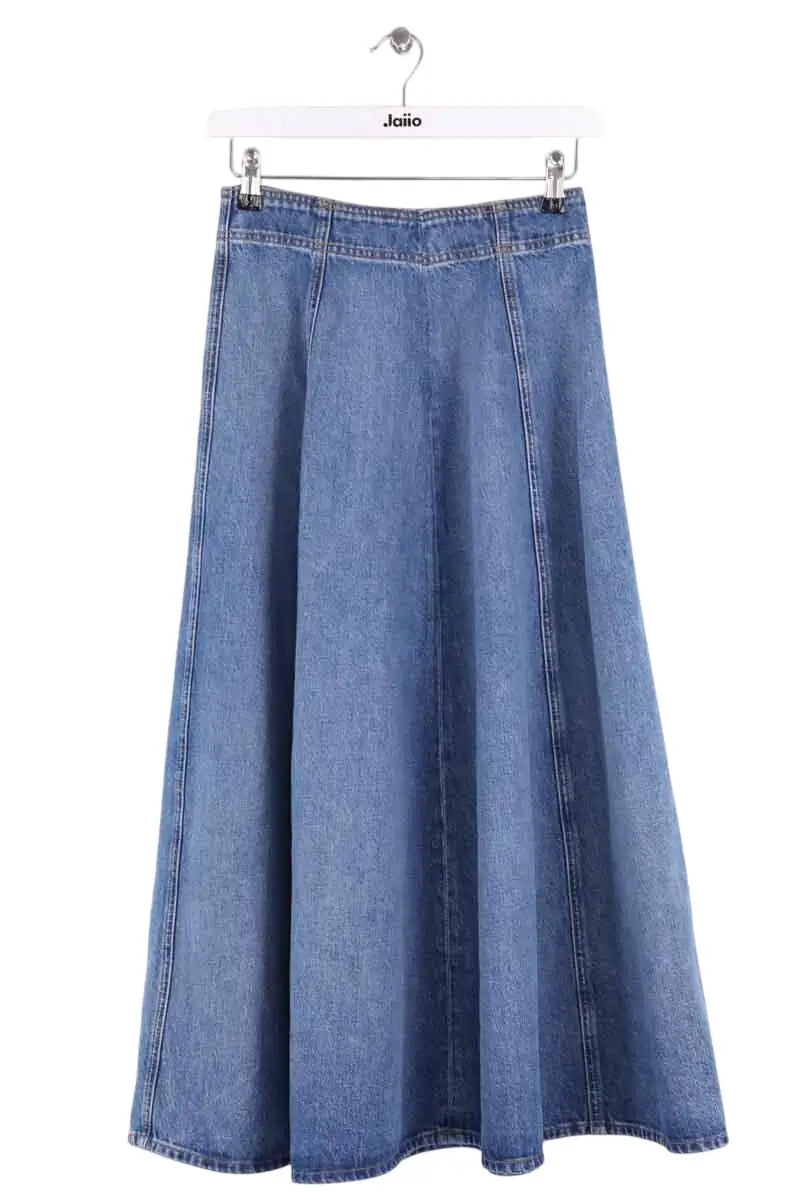 Jupe Ulla Johnson Bleu en Coton, taille XS - Seconde Main