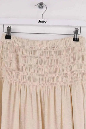 Jupe Vanessa Bruno Beige en Lin