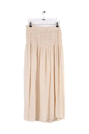 Jupe Vanessa Bruno Beige en Lin