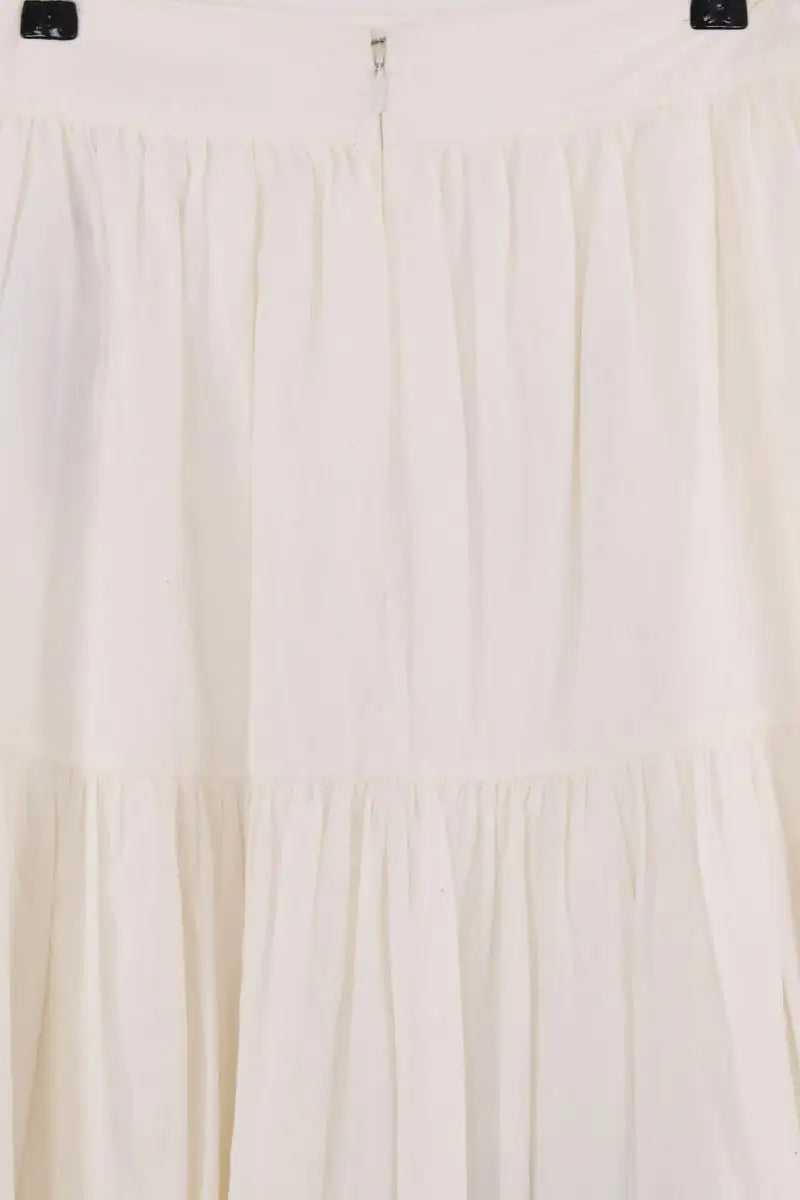 Jupe Vanessa Bruno Blanc en Coton