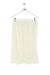 Jupe Vanessa Bruno Blanc en Soie, taille S - Seconde Main