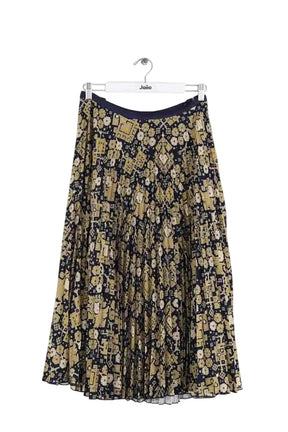 Jupe Vanessa Bruno Marine en Synthétique, taille L - Seconde Main