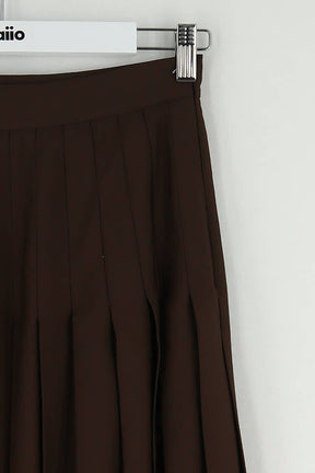 Jupe Vanessa Bruno Marron en Viscose