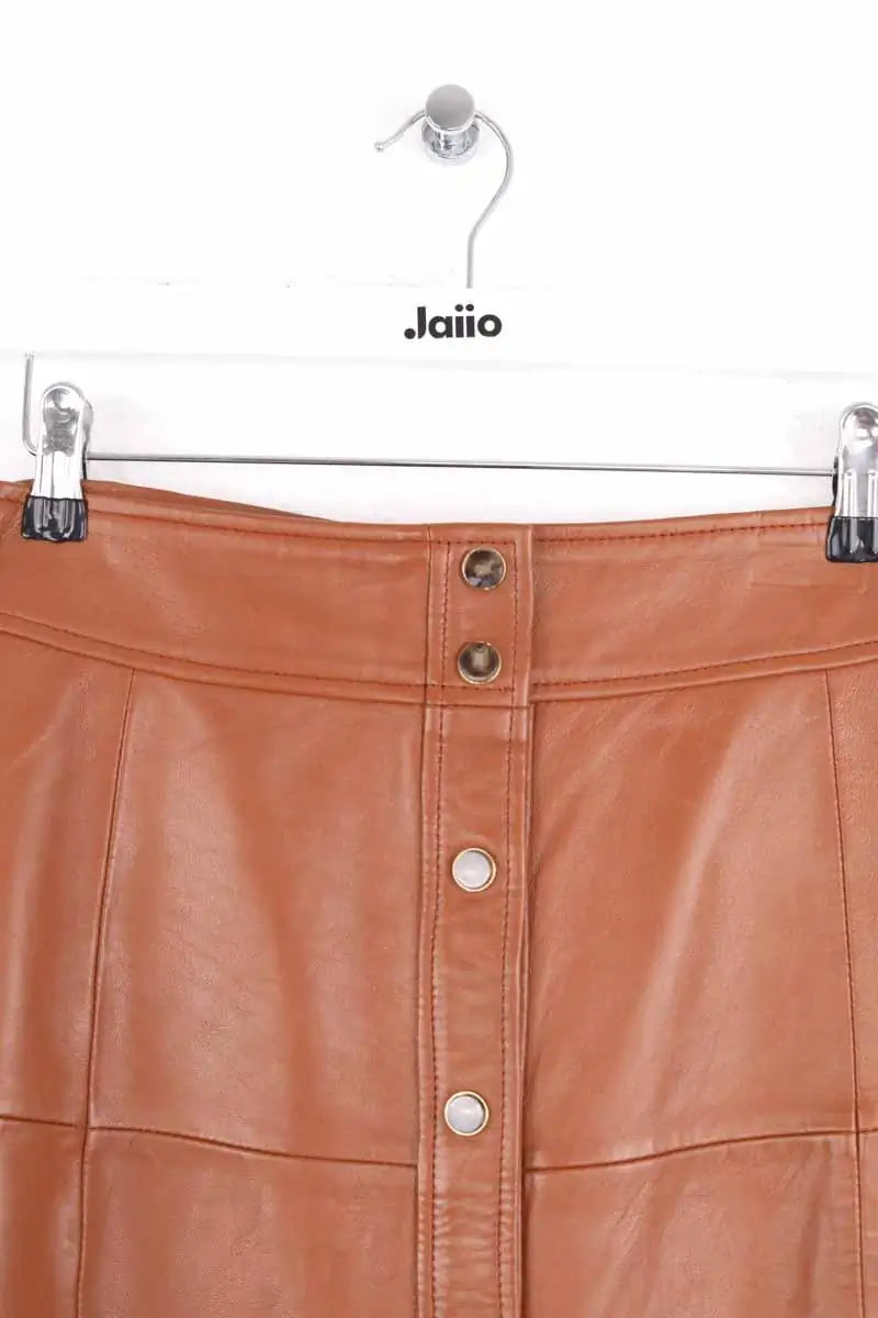 Jupe Vanessa Seward Marron en Cuir