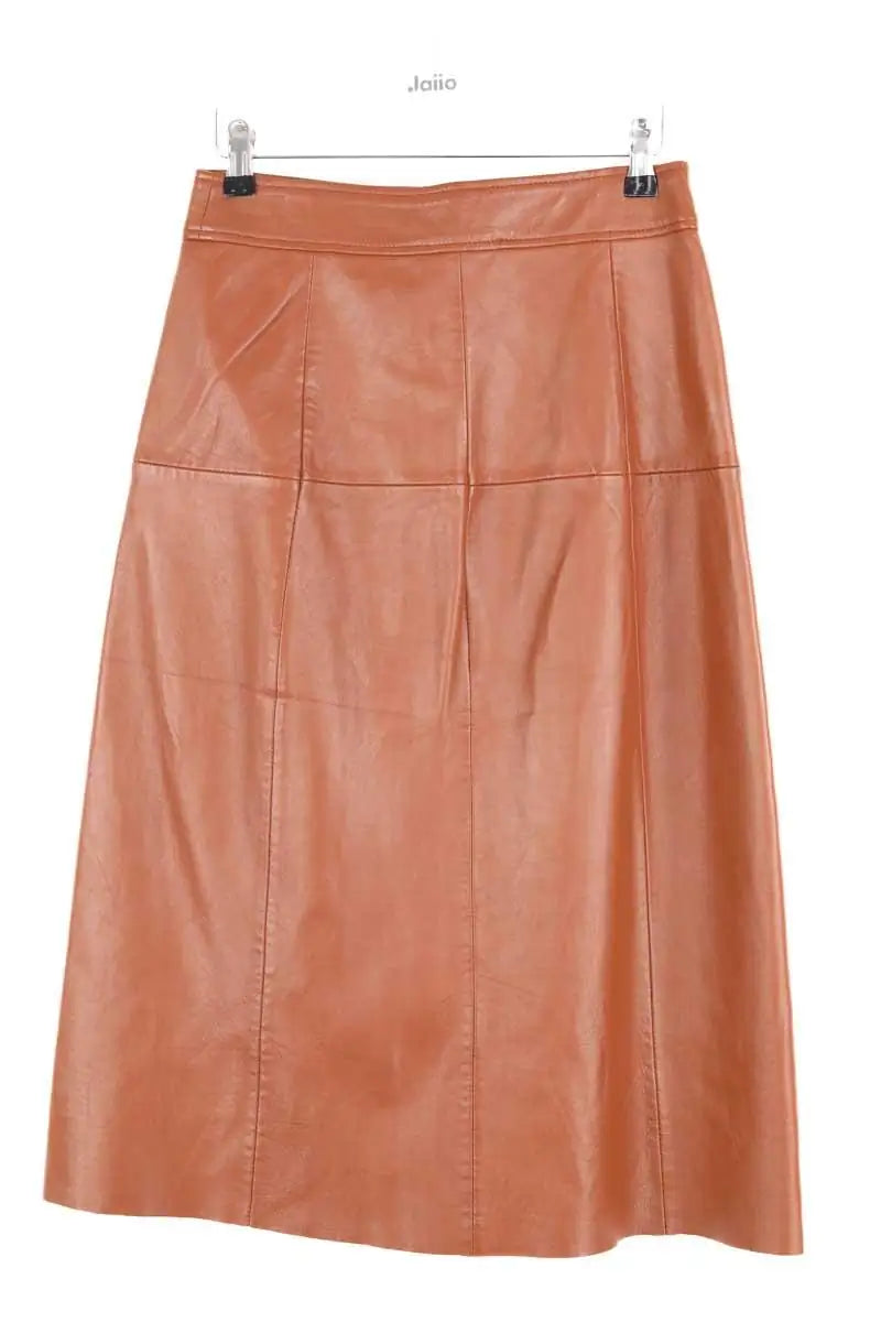 Jupe Vanessa Seward Marron en Cuir
