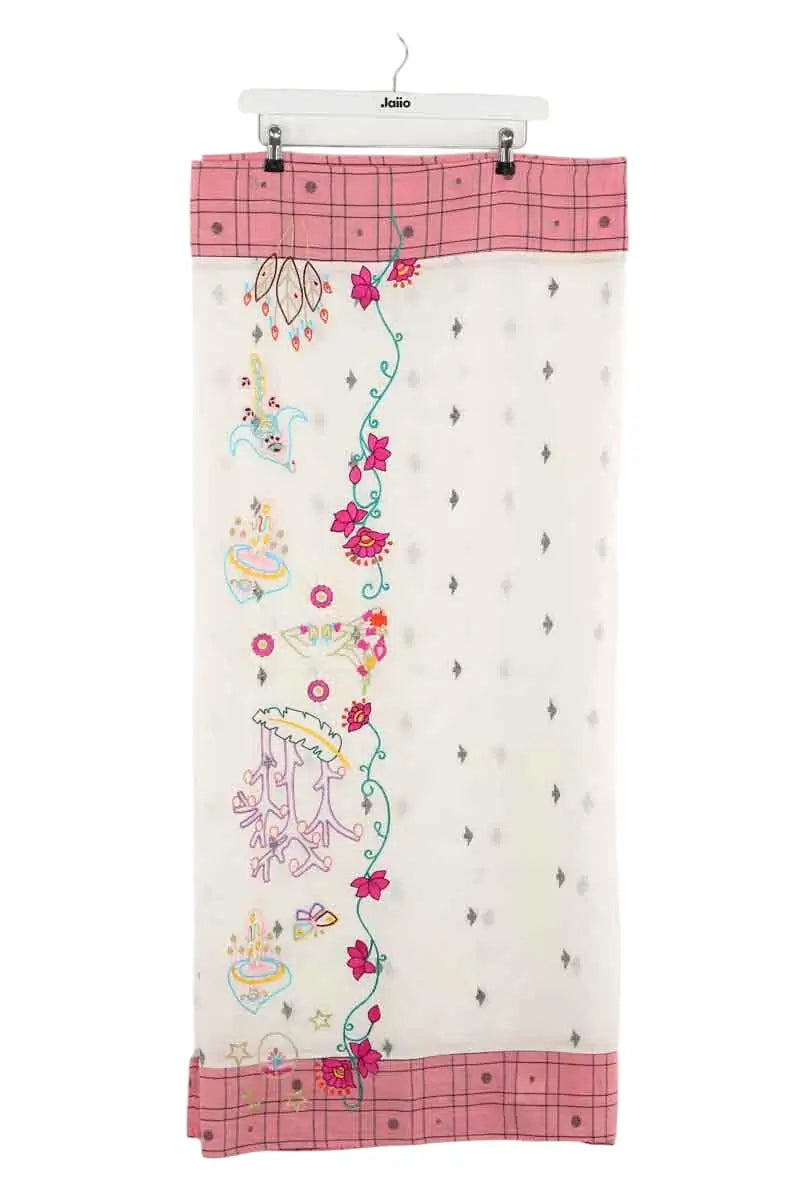 Jupe Victoria Leivissa Blanc en Coton, taille TU - Seconde Main