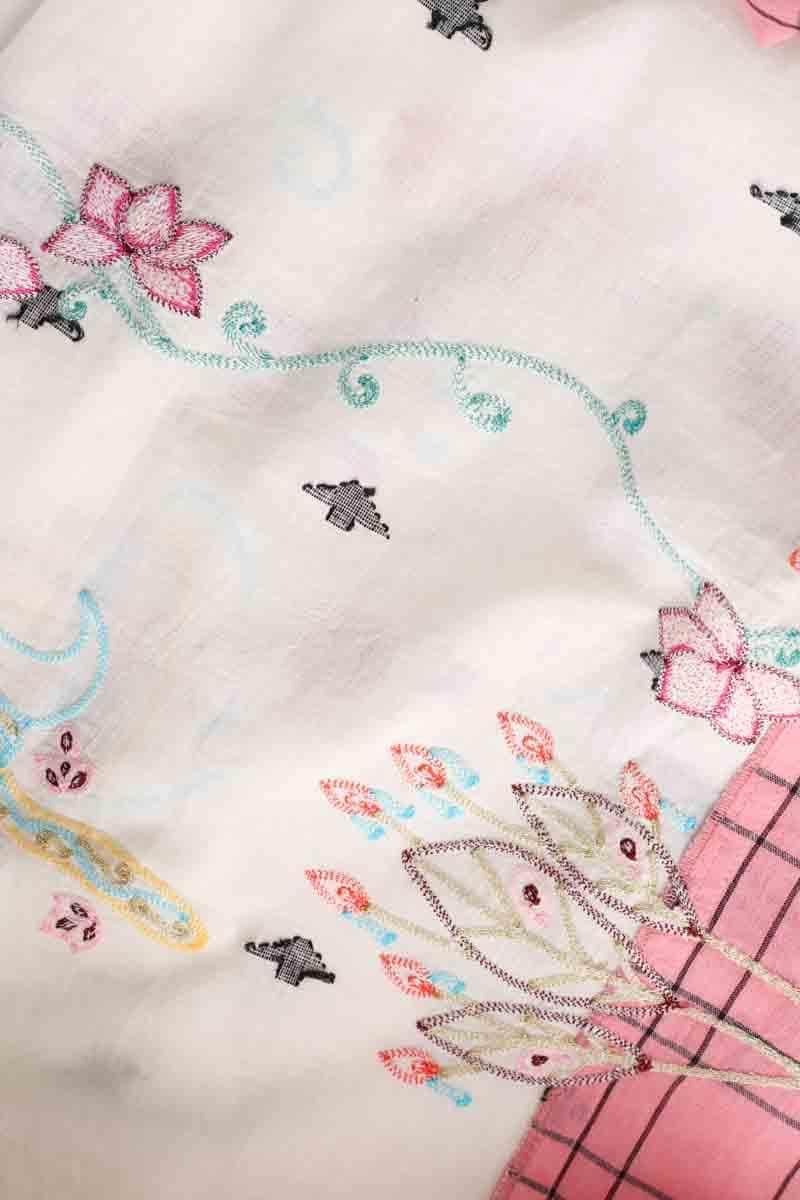 Jupe Victoria Leivissa Blanc en Coton