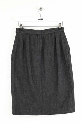 Jupe Yves Saint Laurent Anthracite en Coton