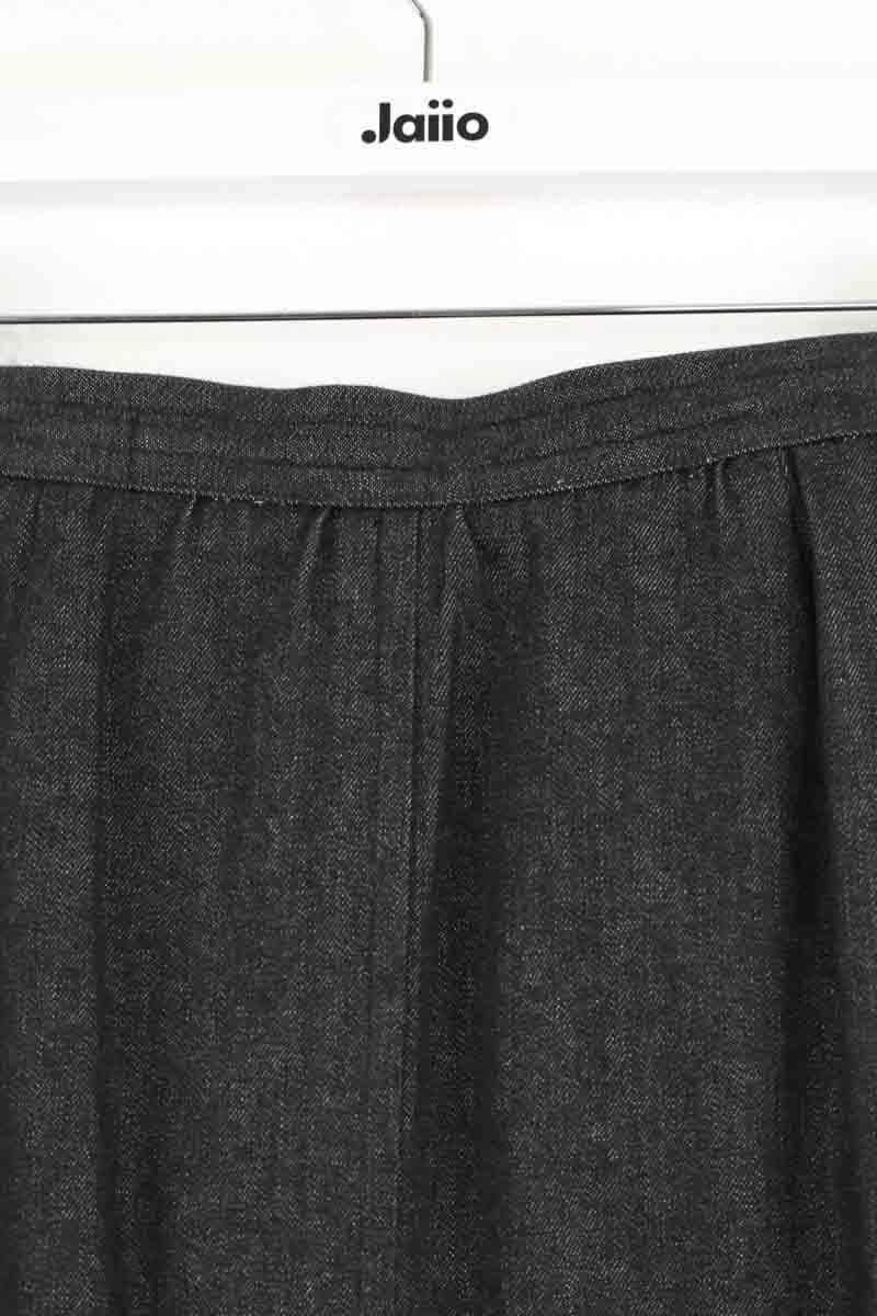 Jupe Yves Saint Laurent Anthracite en Coton