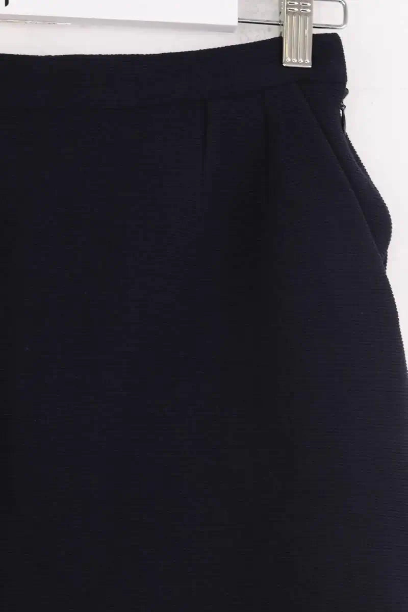 Jupe Yves Saint Laurent Marine en Laine