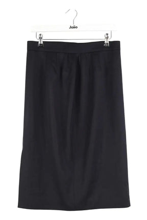 Jupe Yves Saint Laurent Noir en Laine, taille XL - Seconde Main