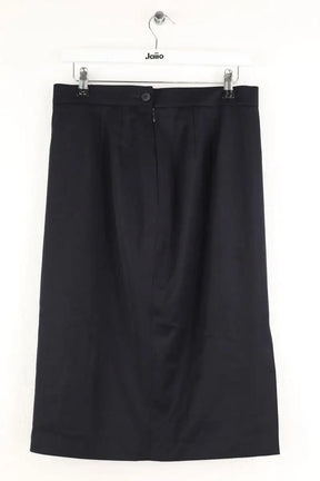 Jupe Yves Saint Laurent Noir en Laine