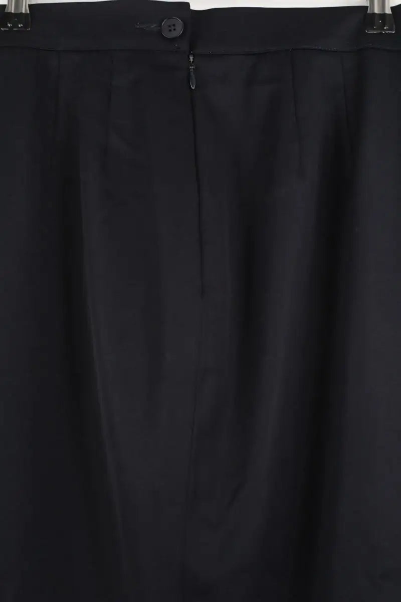 Jupe Yves Saint Laurent Noir en Laine