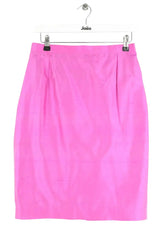 Jupe Yves Saint Laurent Rose en Soie, taille L - Seconde Main