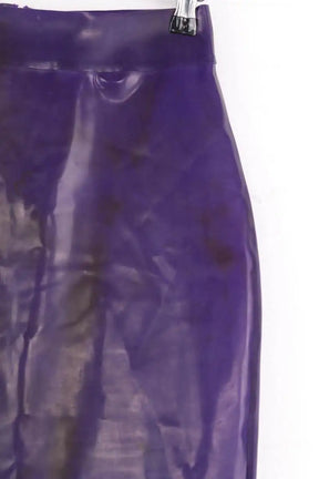 Jupe Yves Saint Laurent Violet en Synthétique