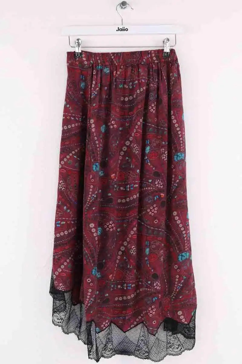 Jupe Zadig & Voltaire Bordeaux en Viscose